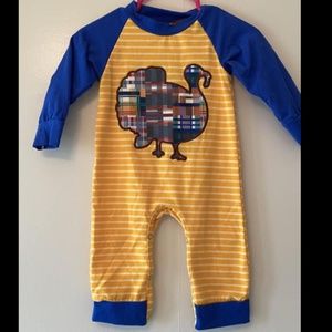 Turkey 0/3 Month Boys Outfit